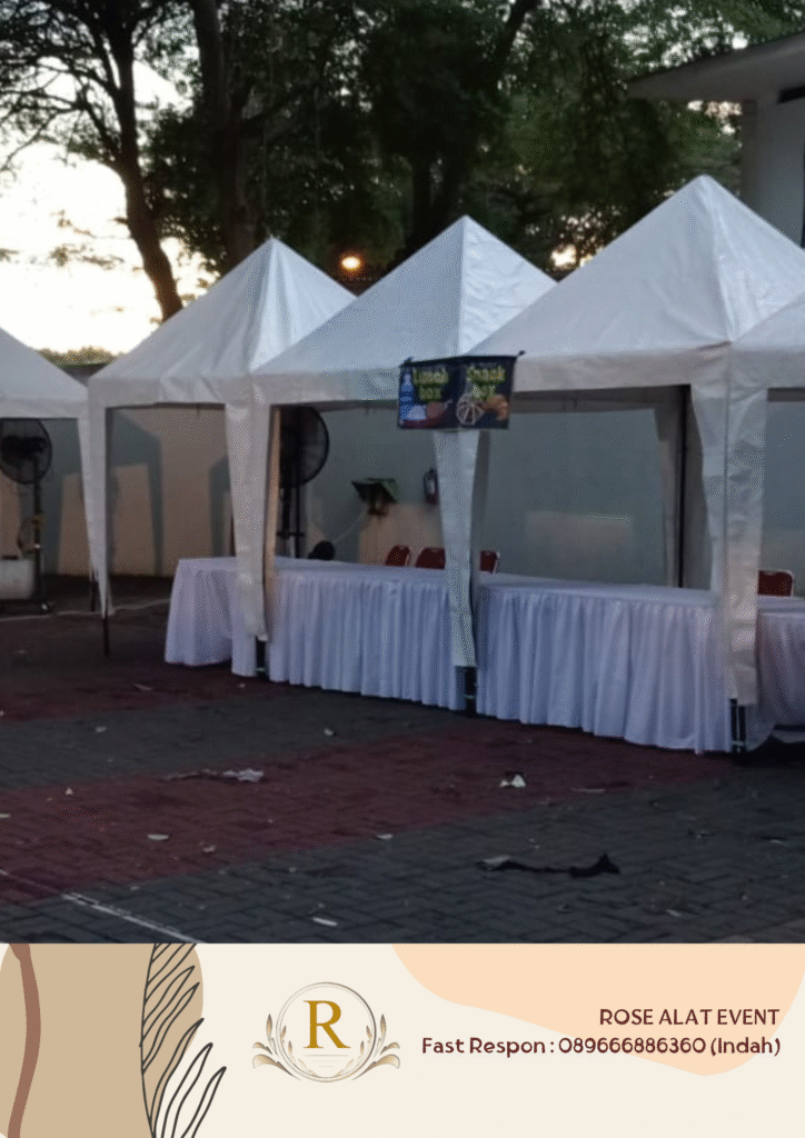 Gudang Rental Tenda Bazar Area Larangan