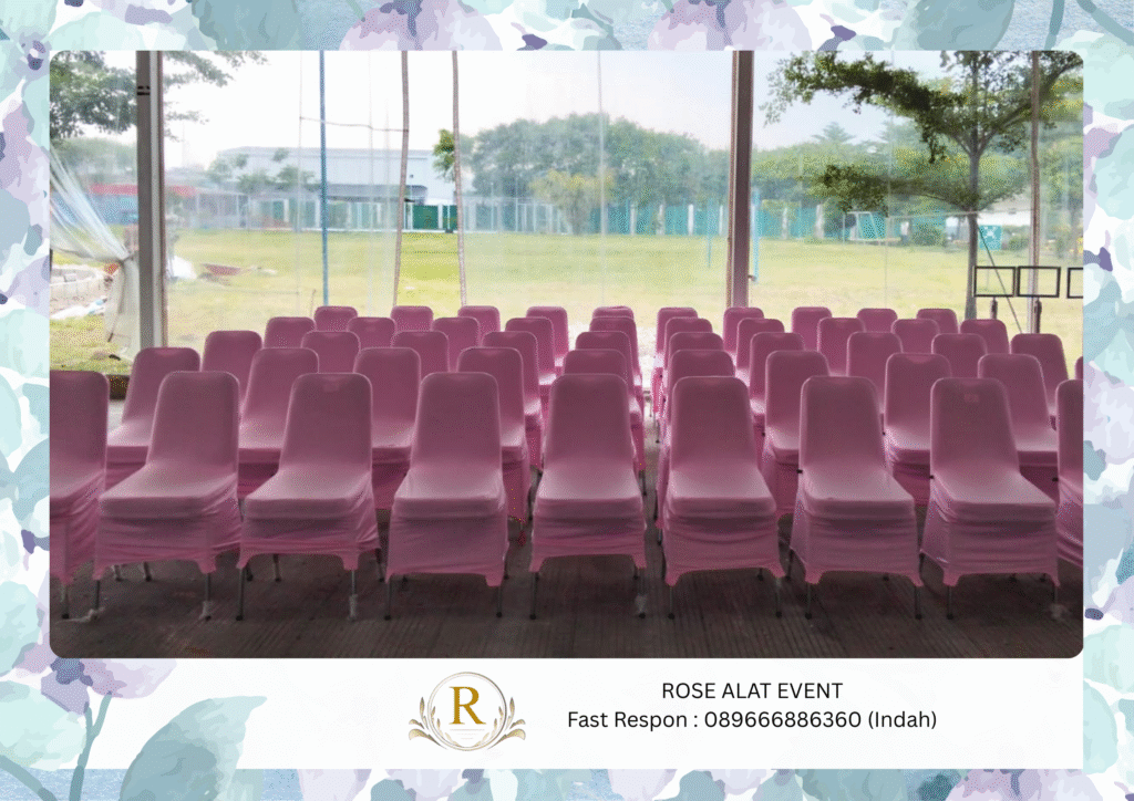 Gudang Sewa Kursi Futura Cover Pink Aesthetic Area Kersana