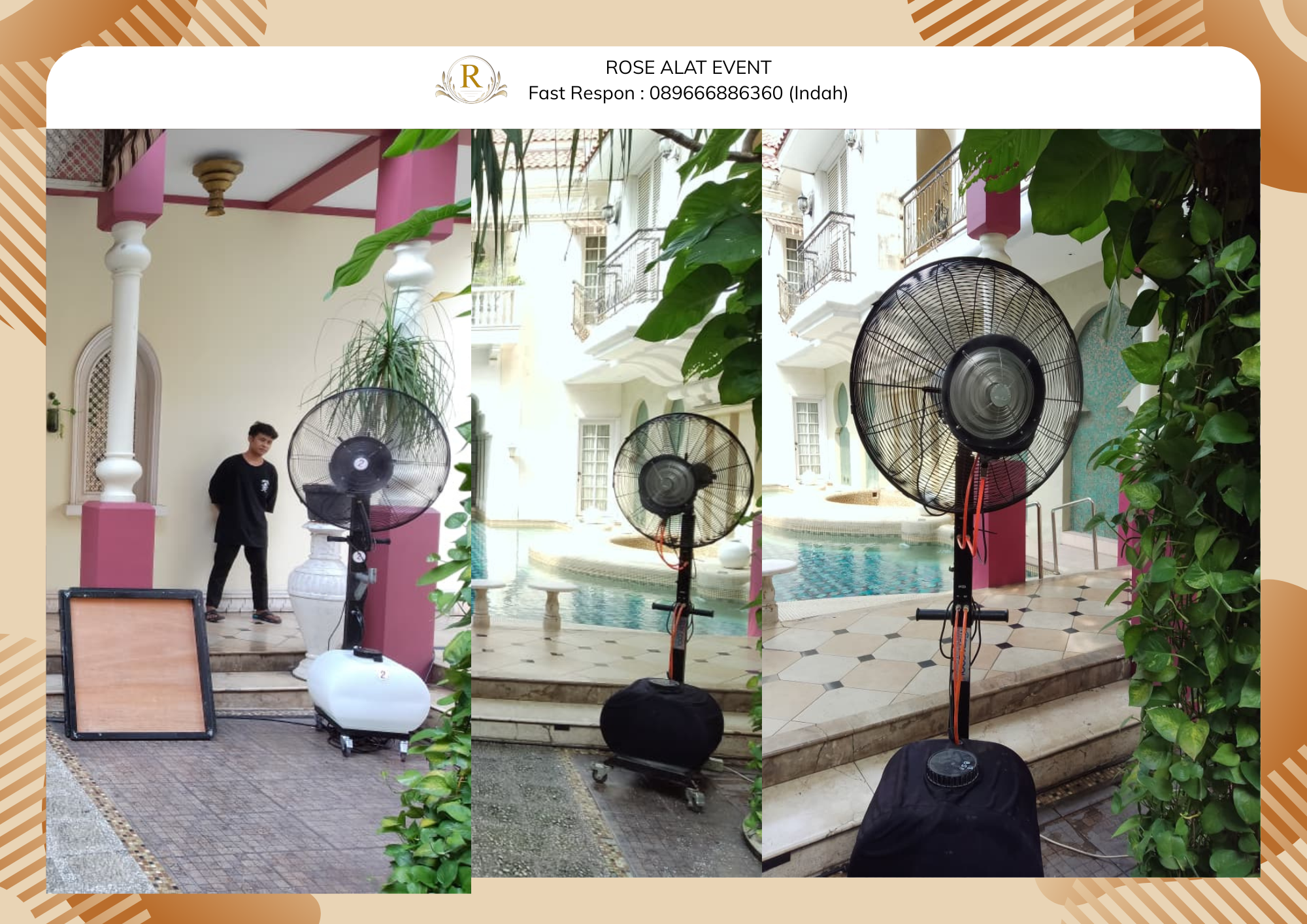 Gudang Sewa Mity Fan Misty Cool Area Brebes