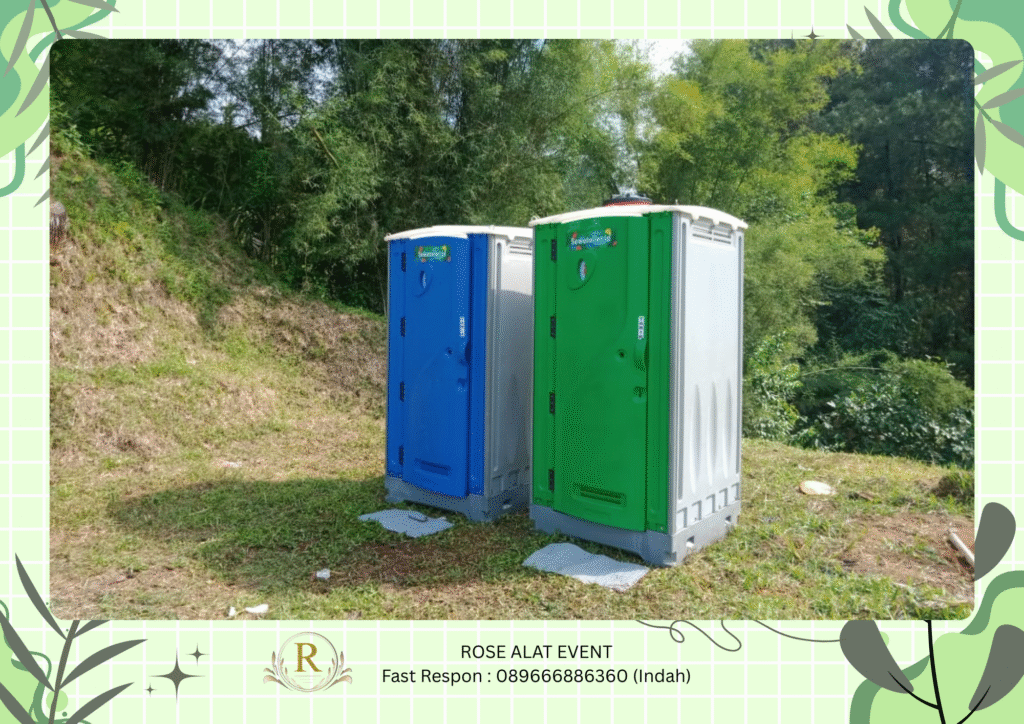 Gudang Sewa Toilet Portable Berkualitas Area Slawi