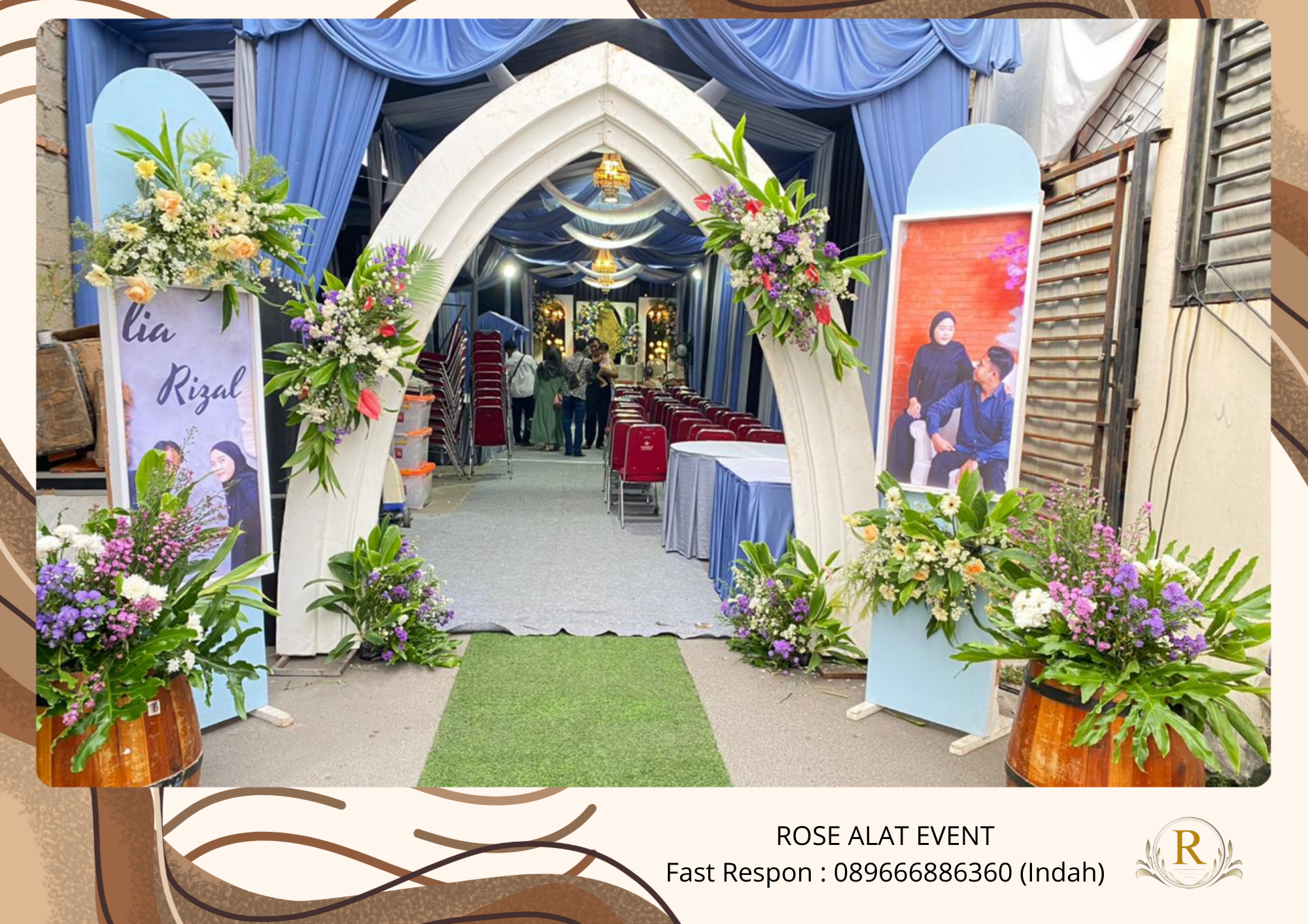 Gudang Sewa Dekorasi Dan Jasa Rias Pengantin Area Larangan