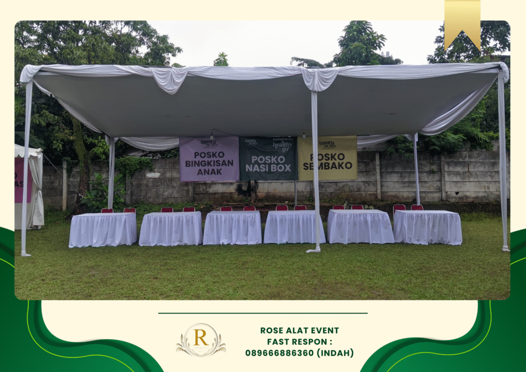 Vendor Sewa Tenda Serut Meja Dan Kursi Area Sekitar Tegal