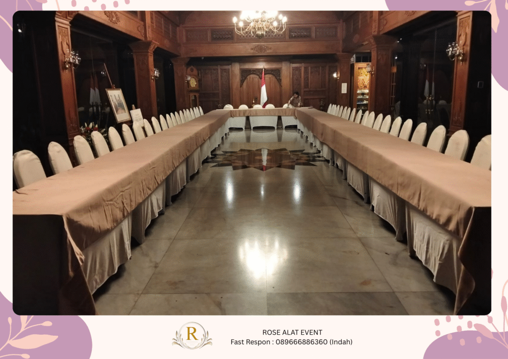 Rental Meja Kotak Berkualitas Harga Murah Area Adiwerna