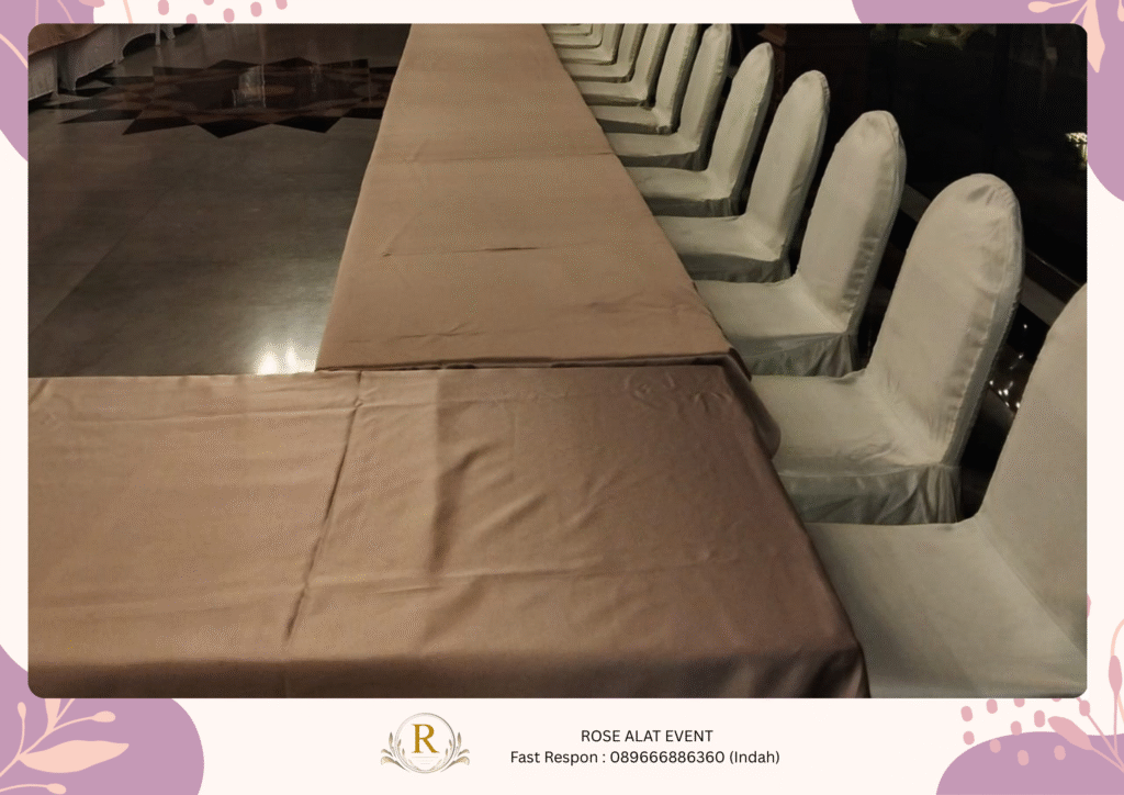 Rental Meja Kotak Berkualitas Harga Murah Area Adiwerna