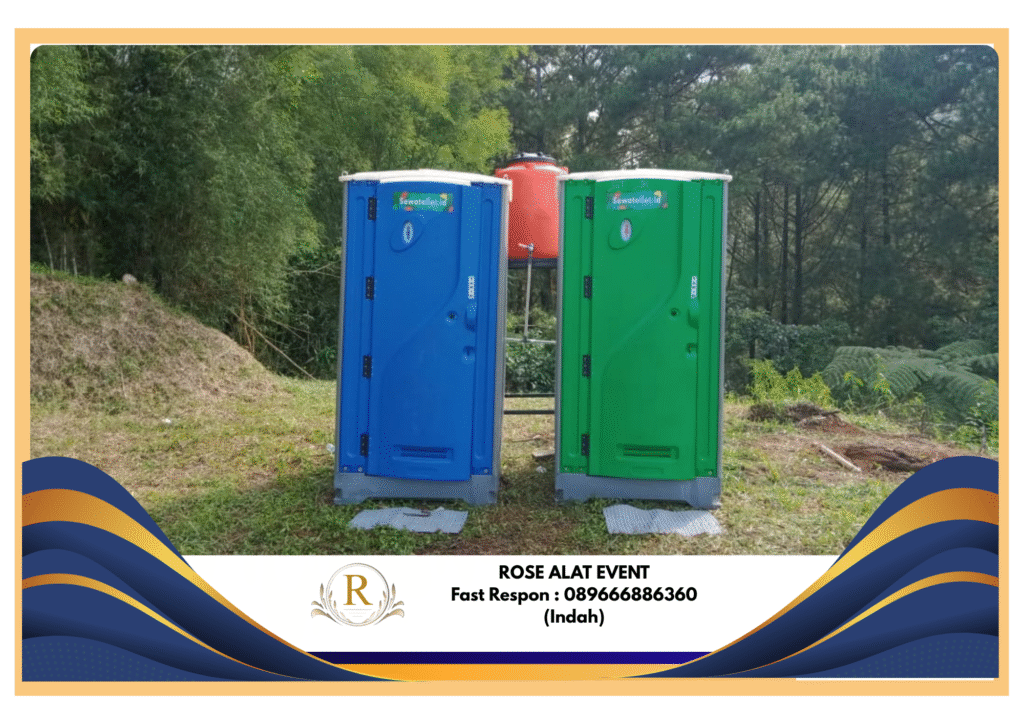 Rental Toilet Portable Type HDPE Area Sekitar Brebes