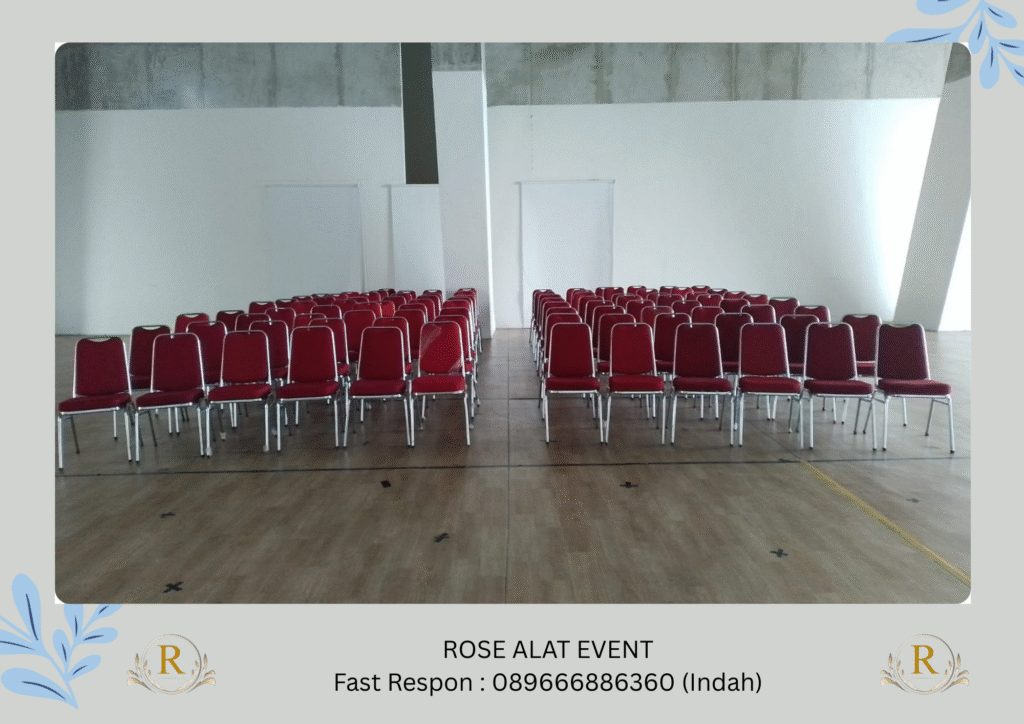 Gudang Sewa Kursi Futura Kokoh dan Berkualitas Bumijawa