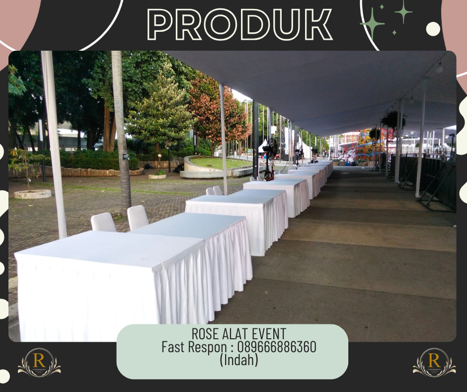 Rental Meja Kotak Area Suradadi Solusi Kebutuhan Event Profesional