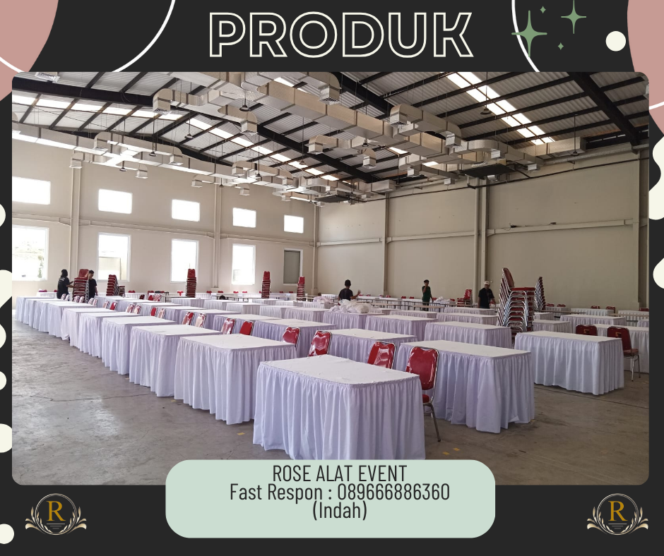 Rental Meja Kotak Area Suradadi Solusi Kebutuhan Event Profesional