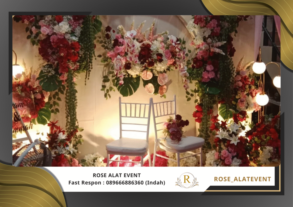 Vendor Sewa Dekorasi Lamaran Aesthetic Area Warureja