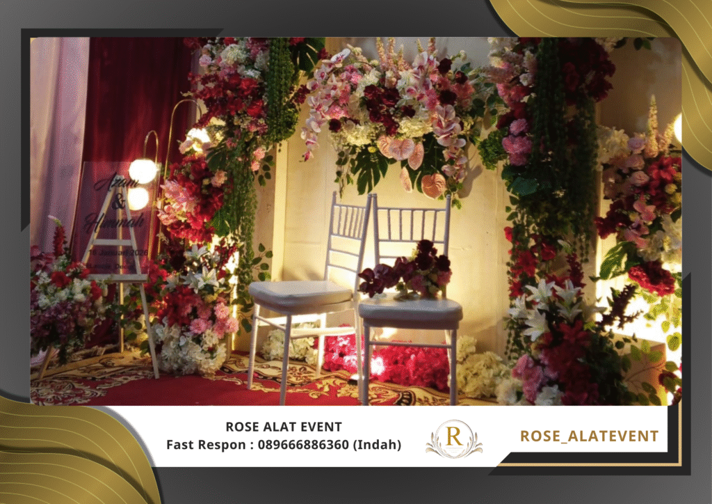 Vendor Sewa Dekorasi Lamaran Aesthetic Area Warureja