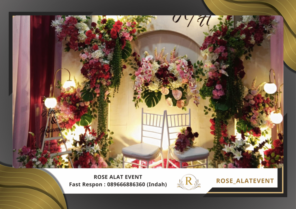 Vendor Sewa Dekorasi Lamaran Aesthetic Area Warureja
