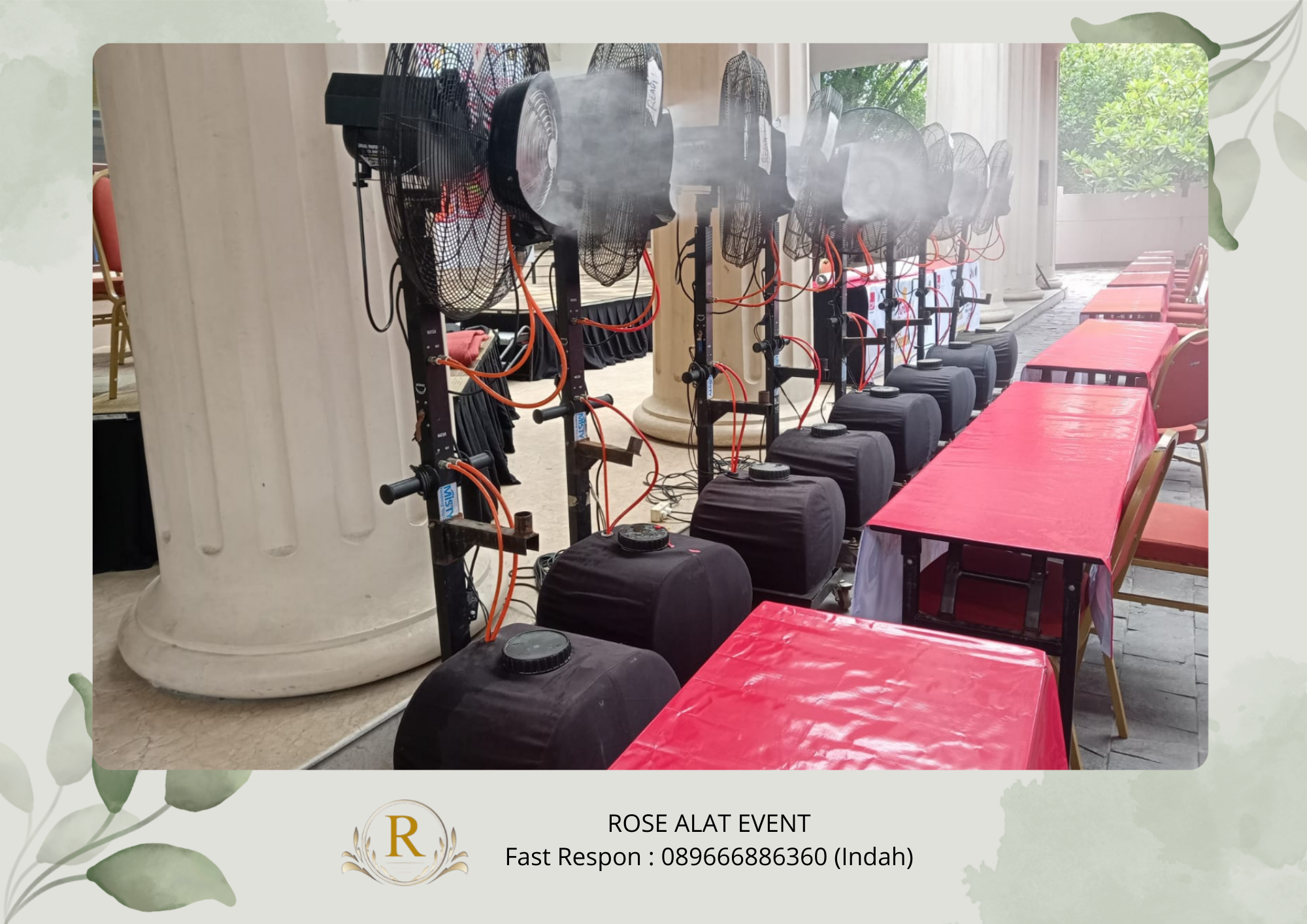 Perentalan Misty Fan Type Misty cool Area Margadana