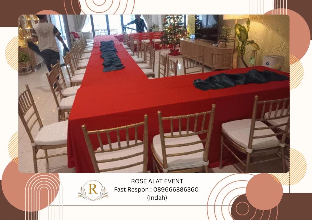 Pusat Sewa Meja Kotak Berbagai Ukuran Area Brebes