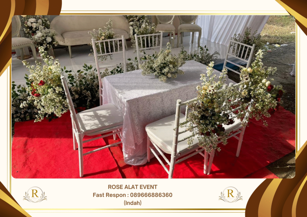 Vendor Rental Meja Dan Kursi Akad Area Sekitar Brebes