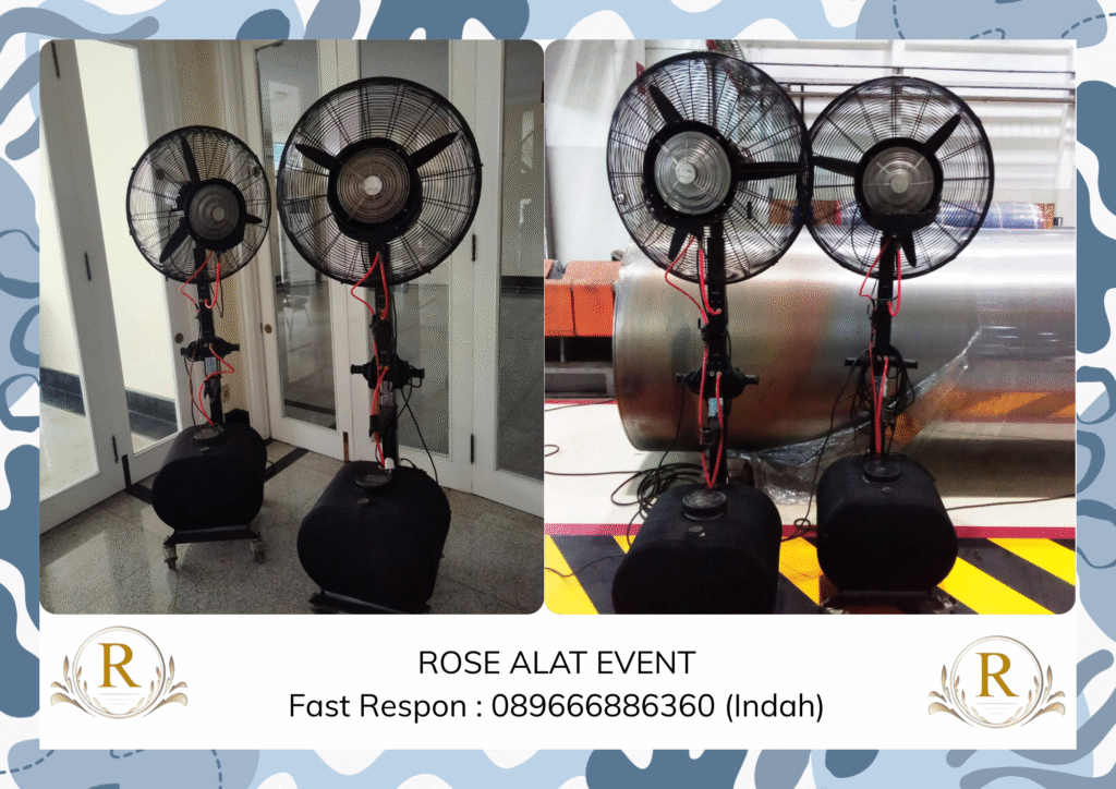 Persewaan Misty Fan Harga Ekonomis Area Tegal Selatan