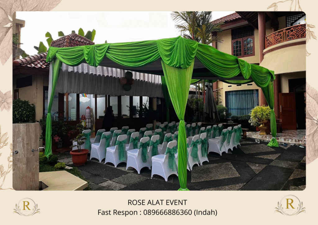 Rental Tenda Type Serut Area Sekitar Songgom