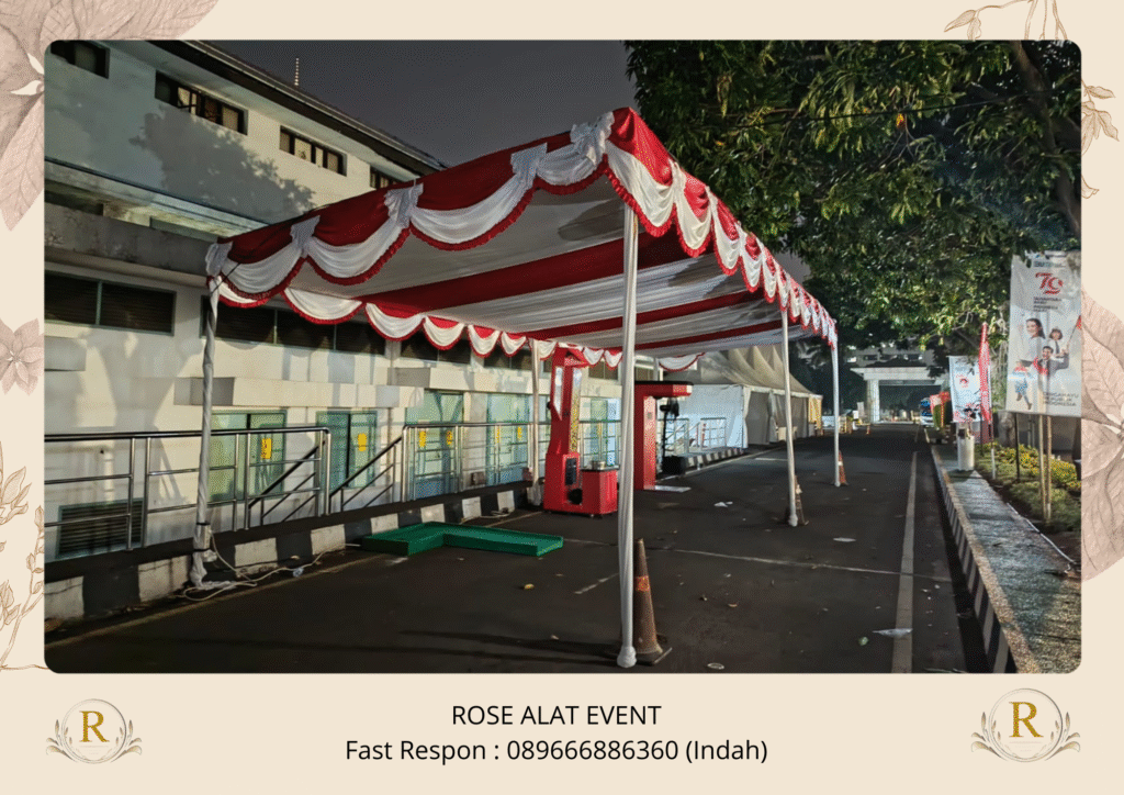 Rental Tenda Type Serut Area Sekitar Songgom