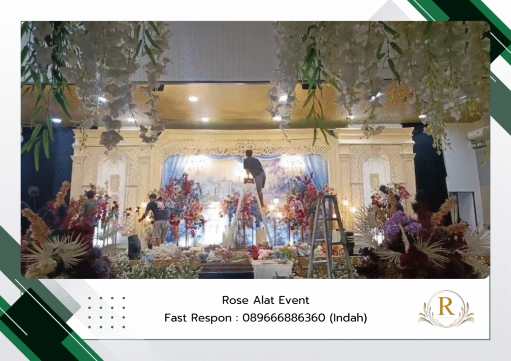 Vendor Sewa Dekorasi Wedding Meriah Dan Mewah Songgom