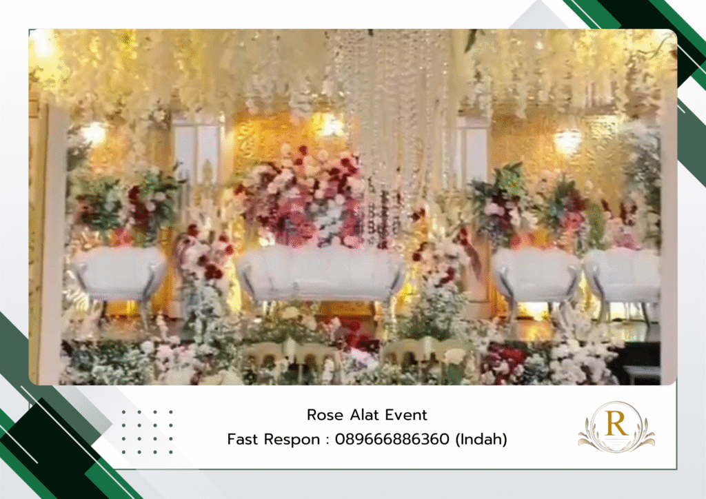 Vendor Sewa Dekorasi Wedding Meriah Dan Mewah Songgom