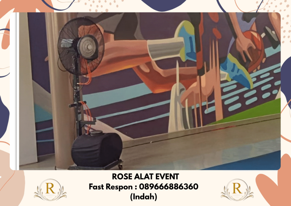 Jasa Sewa Kipas Angin Air Acara Adem Tamu Nyaman Songgom
