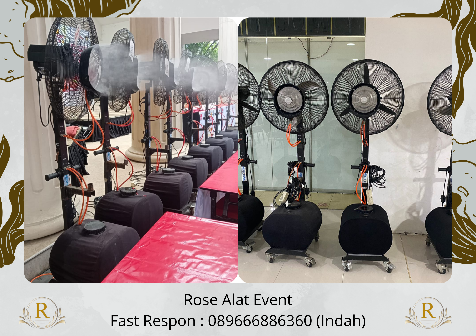 Rental Misty Fan Type Misty Cool Arae Bumiayu