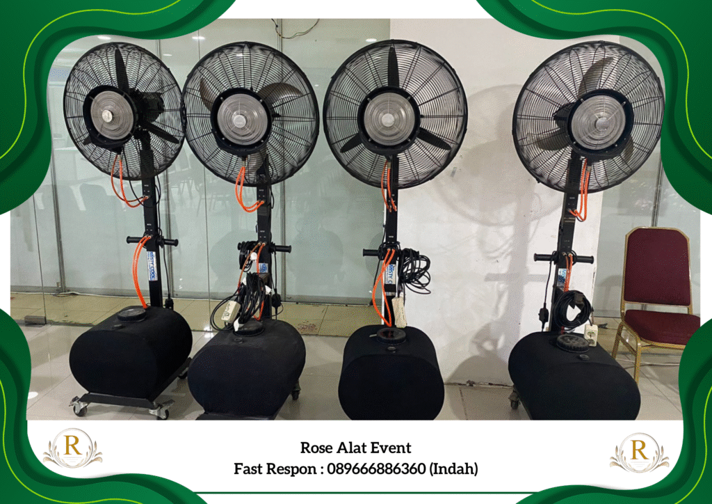Vendor Sewa Misty Fan Terbaik Dan Unggul Area Tonjong