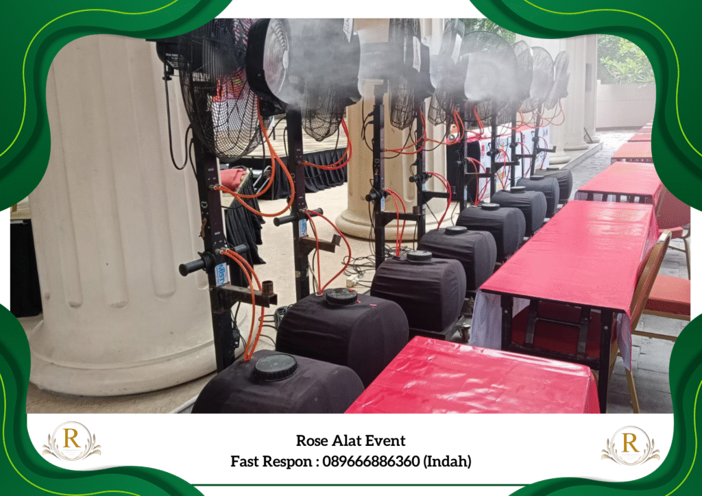 Vendor Sewa Misty Fan Terbaik Dan Unggul Area Tonjong