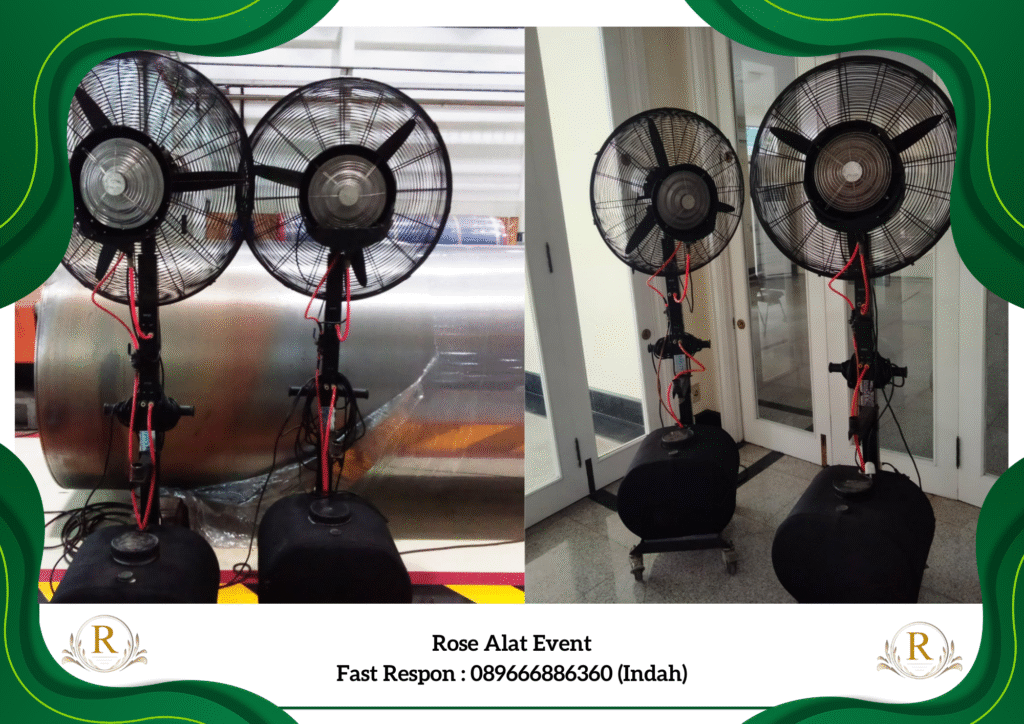 Vendor Sewa Misty Fan Terbaik Dan Unggul Area Tonjong