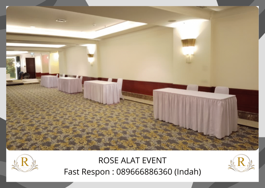 Sewa Meja Kotak Lipat Praktis untuk Berbagai Event Area Jatibarang