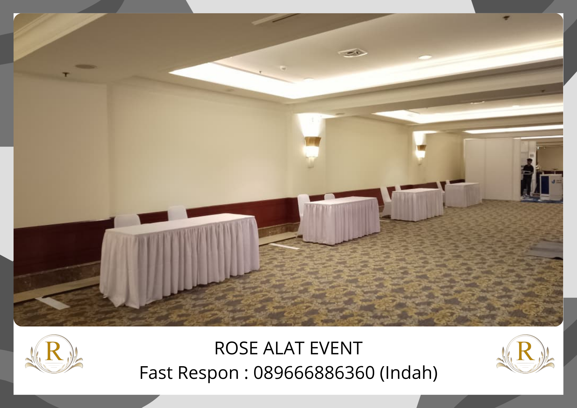 Sewa Meja Kotak Lipat Praktis untuk Berbagai Event Area Jatibarang