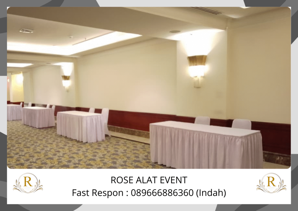 Sewa Meja Kotak Lipat Praktis untuk Berbagai Event Area Jatibarang