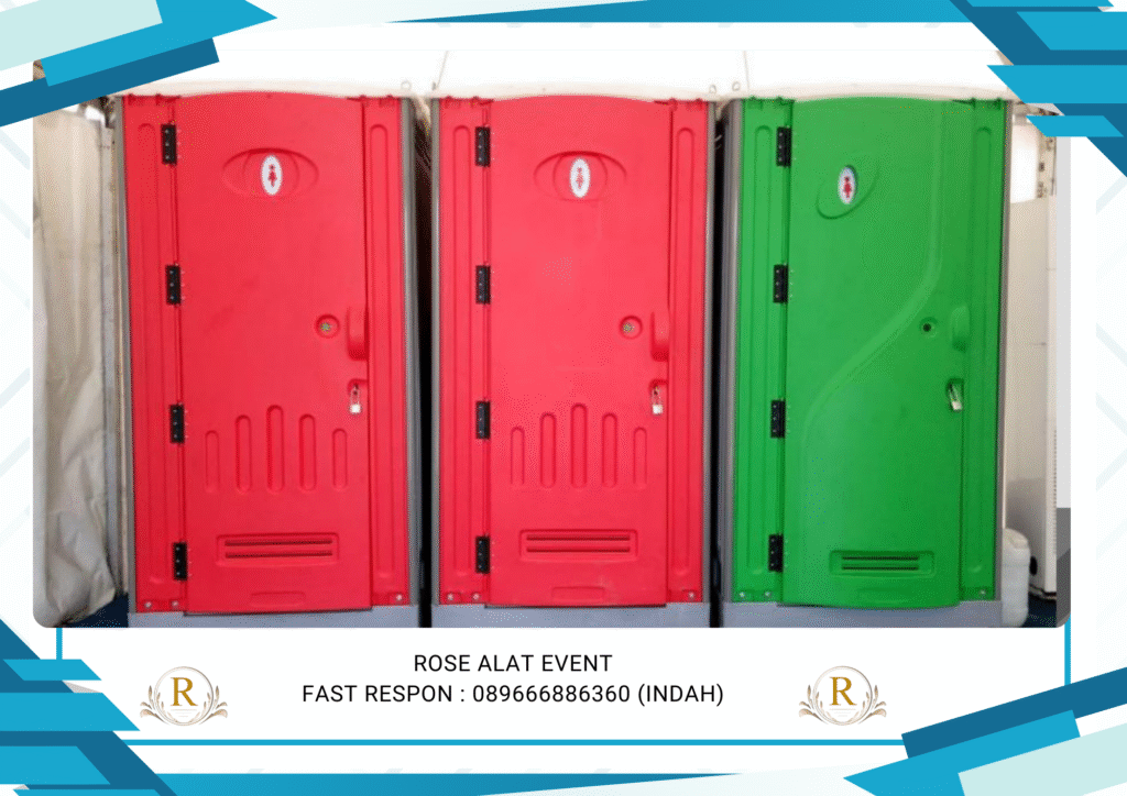 Pusat Rental Toilet Portable Murah untuk Proyek Konstruksi Event Brebes