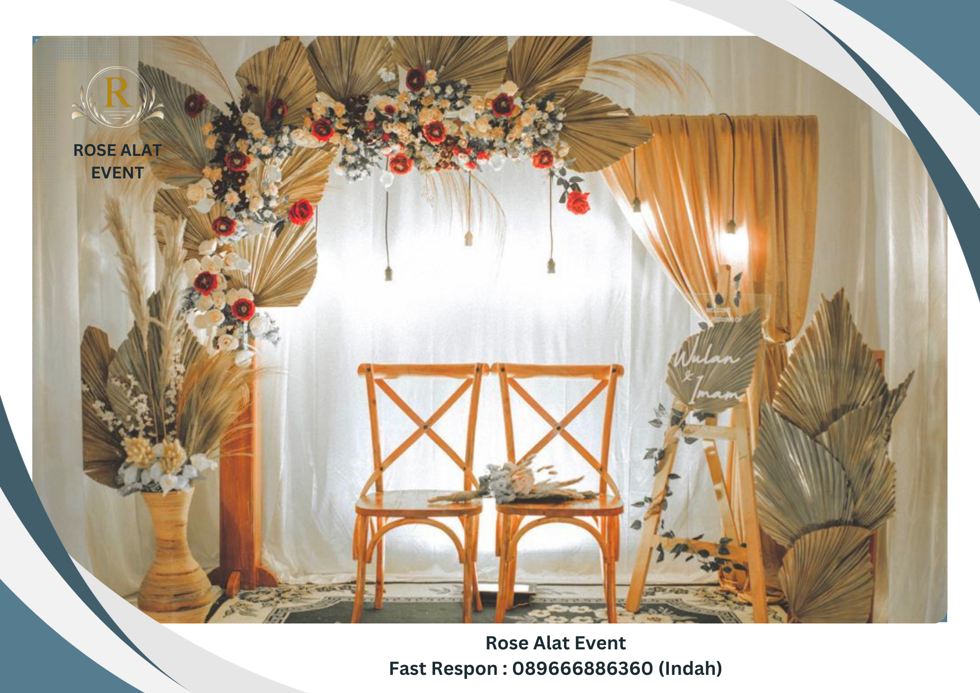 Paket Sewa Dekorasi Lamaran Dan Wedding Tegal