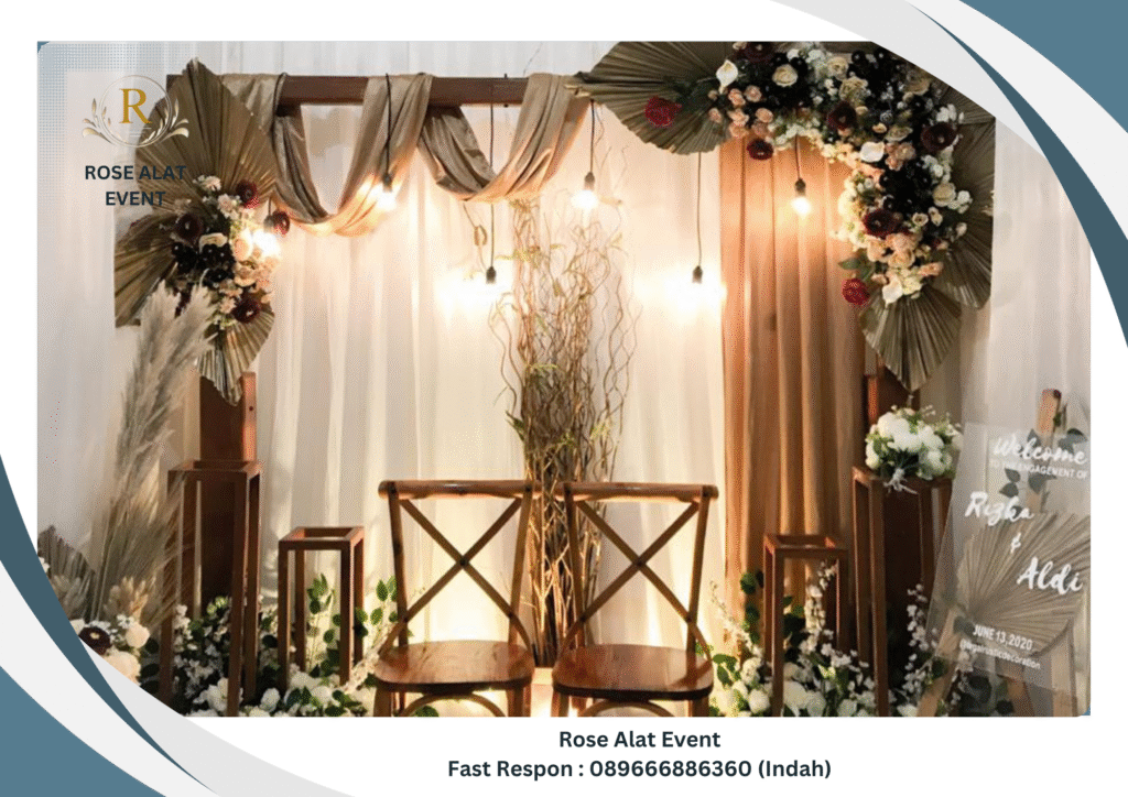Paket Sewa Dekorasi Lamaran Dan Wedding Tegal