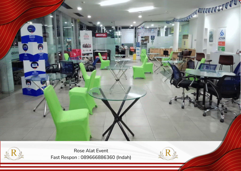 Gudang Sewa Kursi Berbagai Jenis Warna Cover Tegal