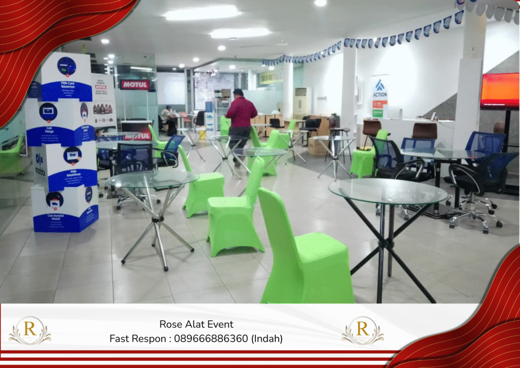 Gudang Sewa Kursi Berbagai Jenis Warna Cover Tegal