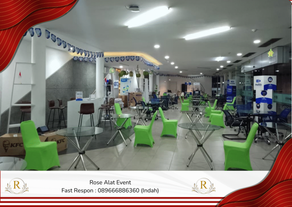 Gudang Sewa Kursi Berbagai Jenis Warna Cover Tegal