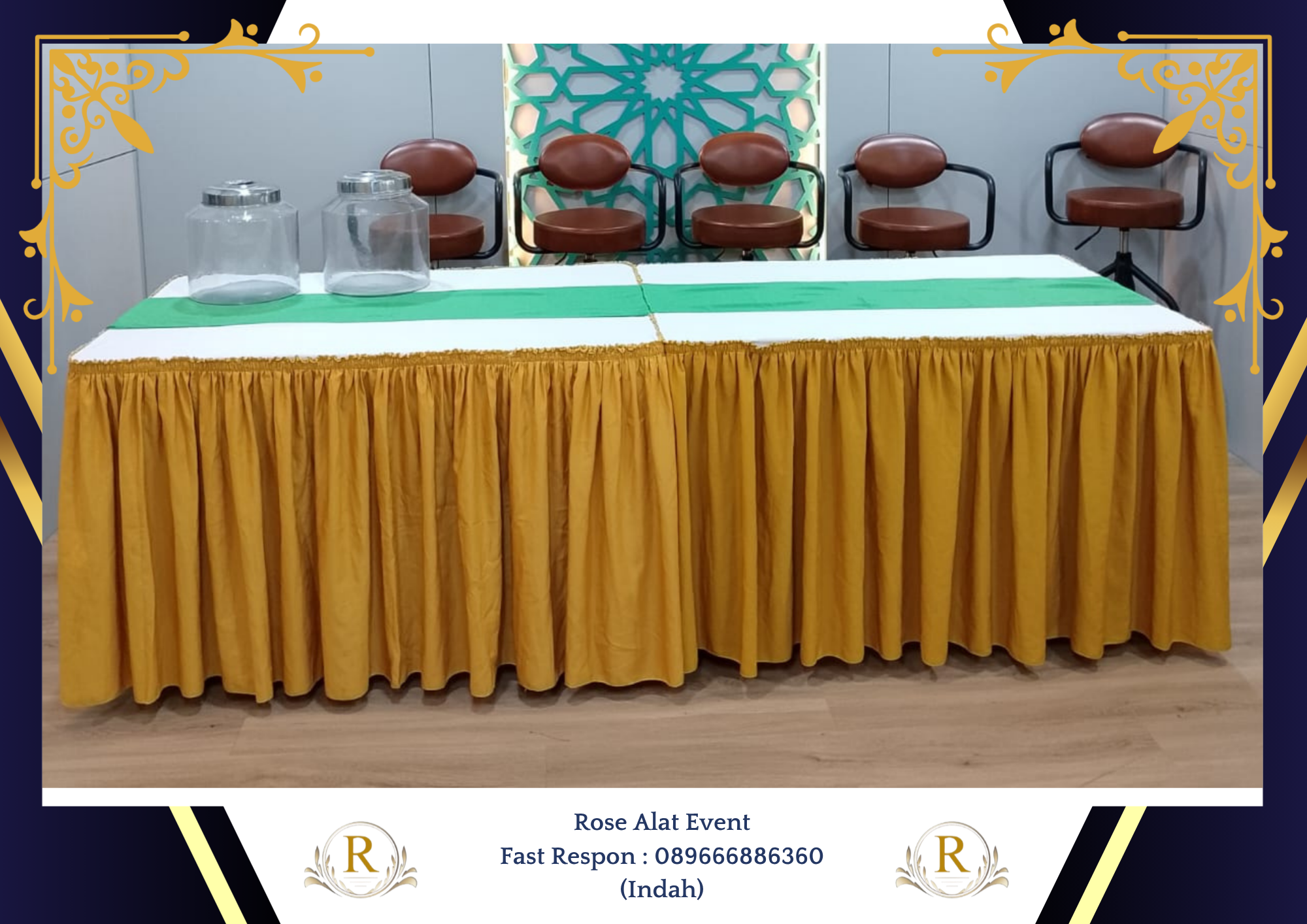 Rental Meja Kotak Berbagai Ukuran Berkualitas Tegal