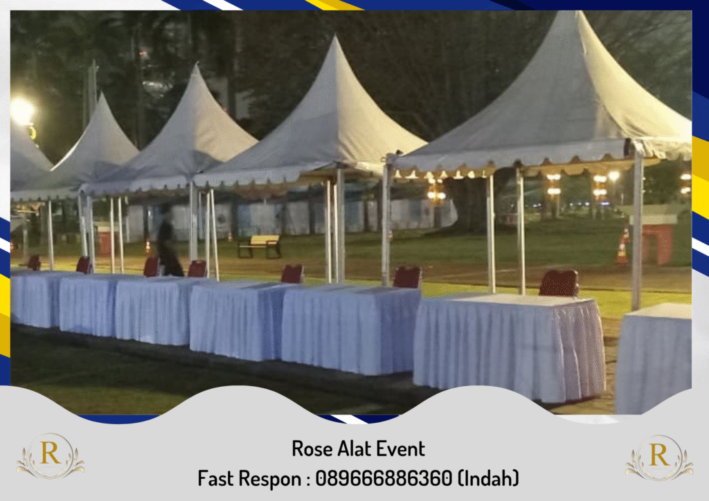 Rental Meja Kotak Dan Alat Pesta Lainnya Area Brebes