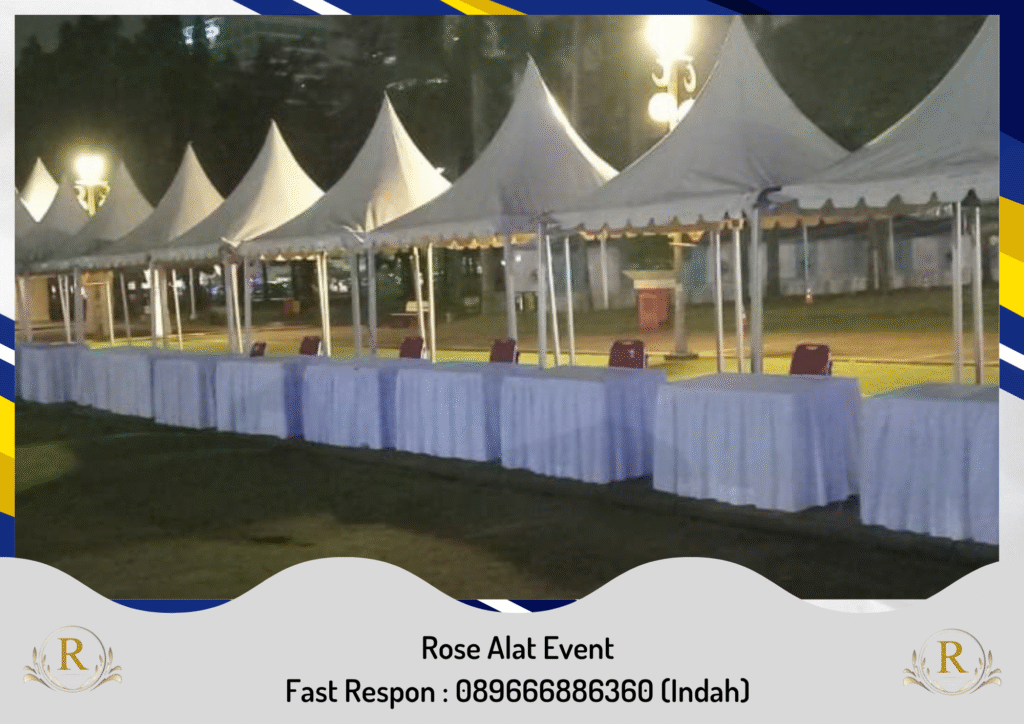 Rental Meja Kotak Dan Alat Pesta Lainnya Area Brebes