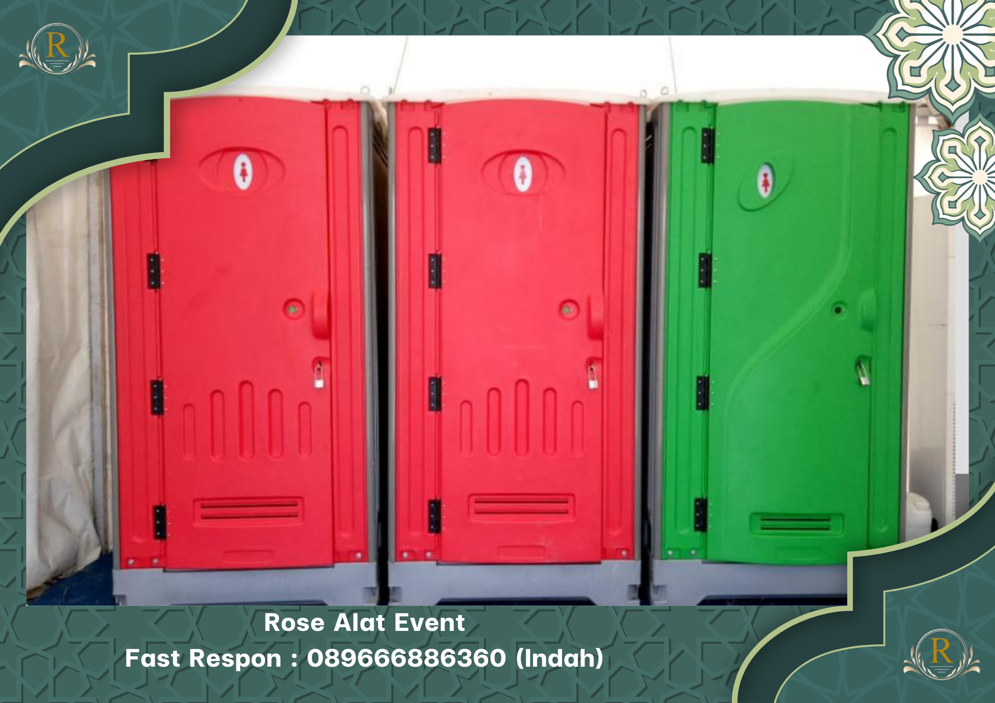 Vendor Sewa Toilet Portable Dan Misty Fan Area Brebes