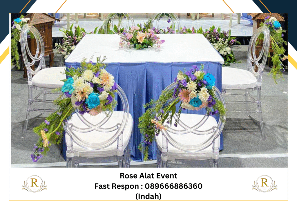 Sewa Meja Kursi Akad Dekorasi Estetik Lebaksiu