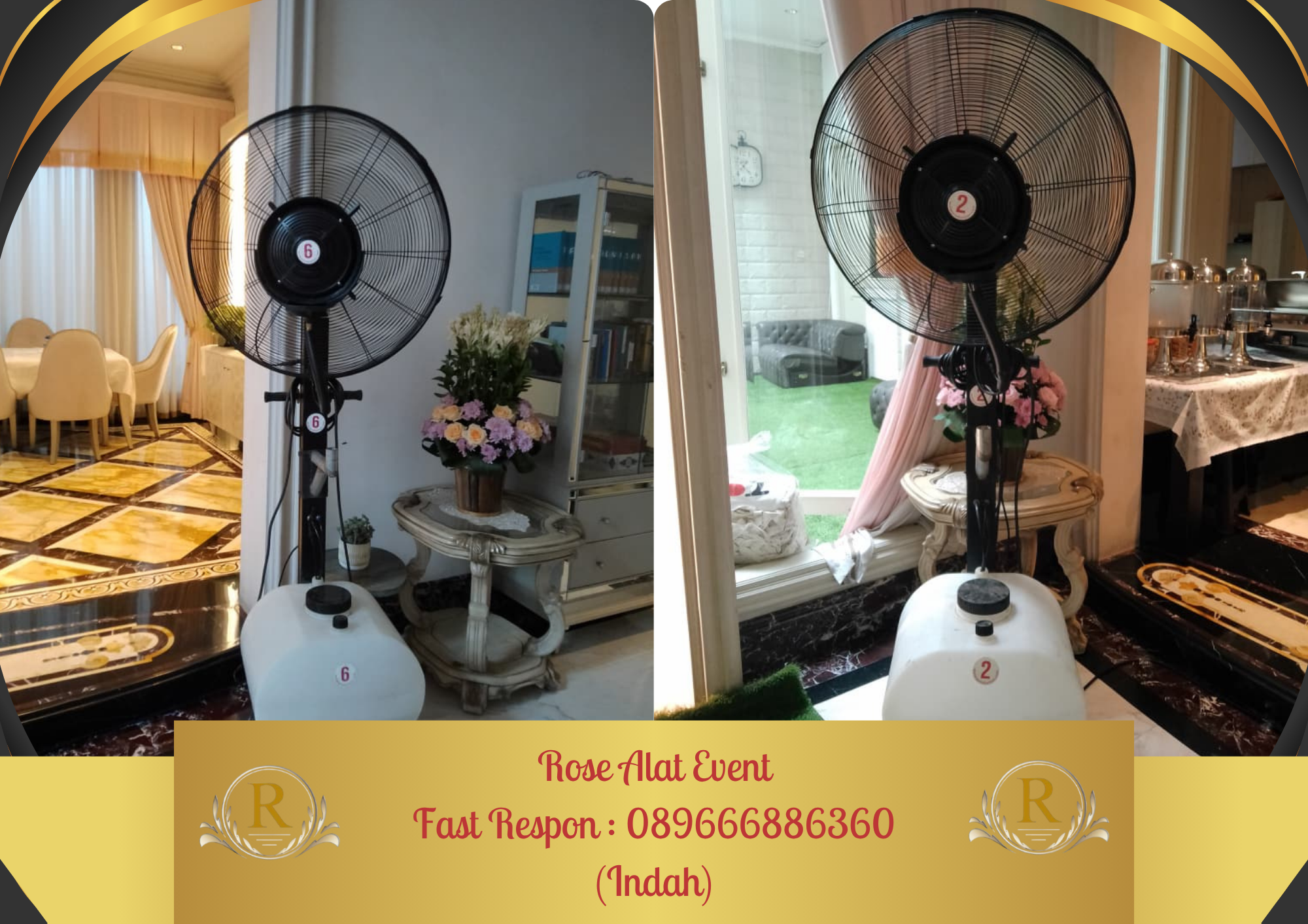 Sewa Mitsy Fan Free Ongkir Tegal Timur