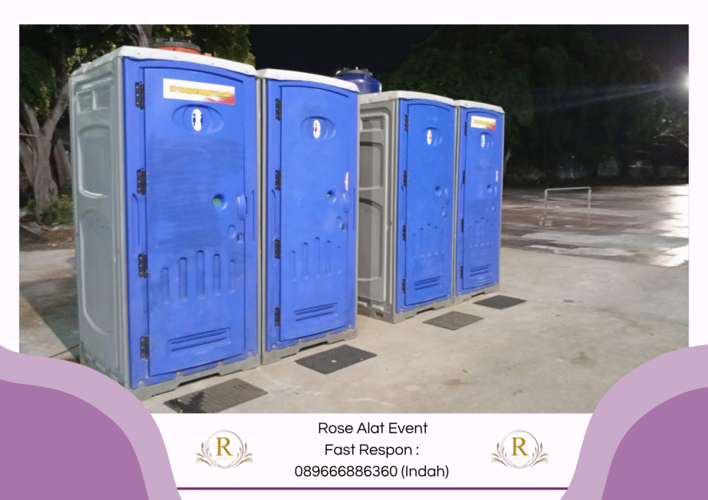 Vendor Sewa Toilet Portable VIP Area Pagerbarang