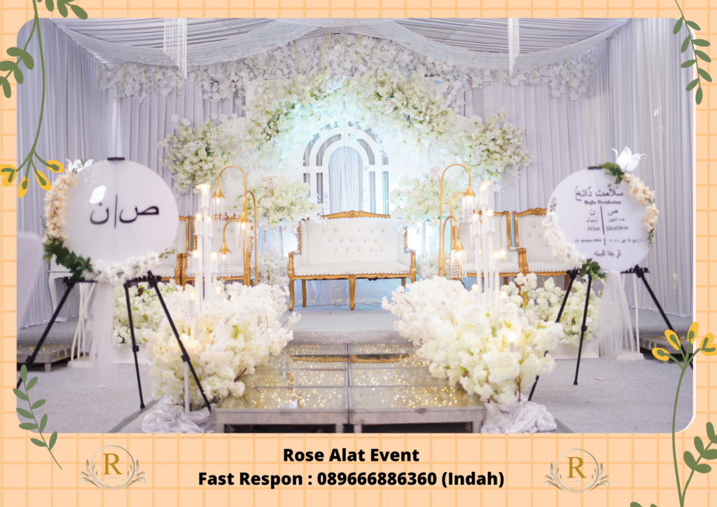 Rental Dekorasi Wedding Eksklusif Area Jatibarang