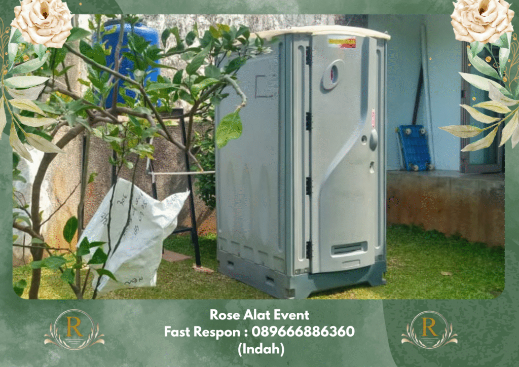 Gudang Sewa Toilet Portable Warna Abu Brebes