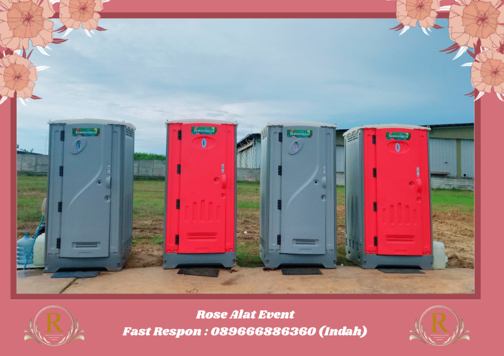 Vendor Sewa Toilet Portbale Area Tegal Barat